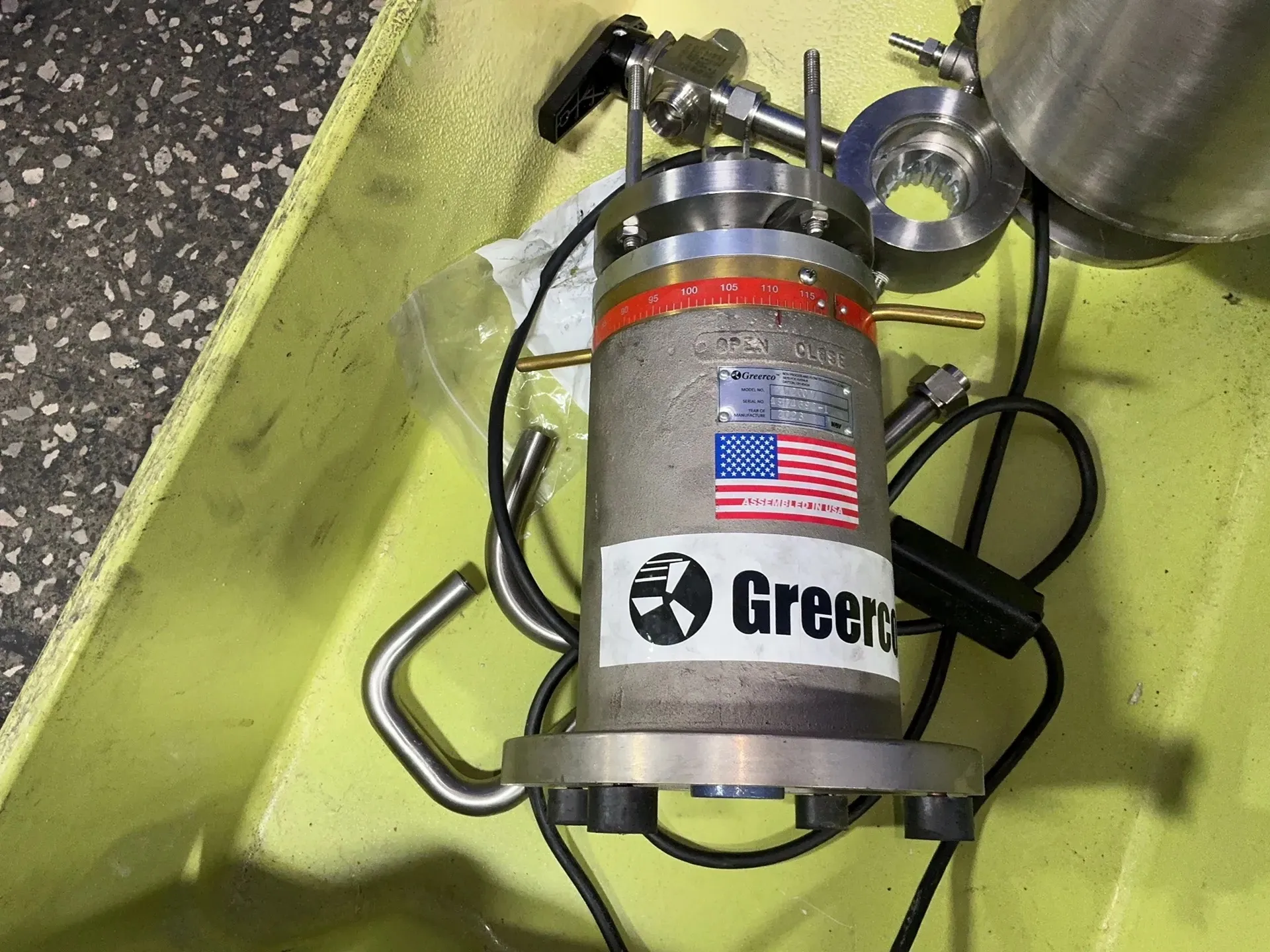 Greerco #W200V, colloid mill, 7.5" x 7.5", 2023 - Image 4