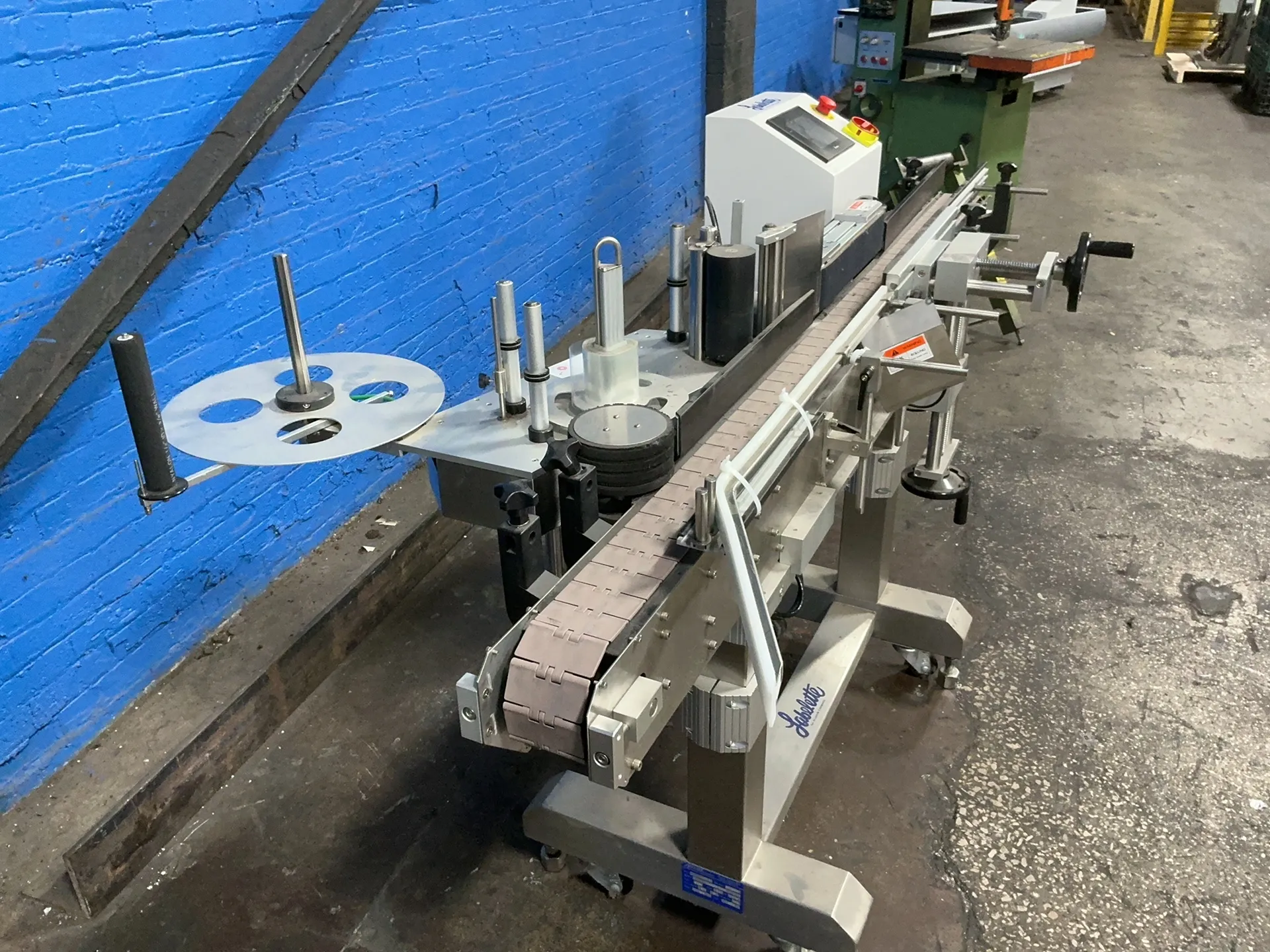 Accutek #24-APS-106A, labeling machine, 3" x 72" conveyor, Labelette controller, 3 A, 110 V., 2020 - Image 5
