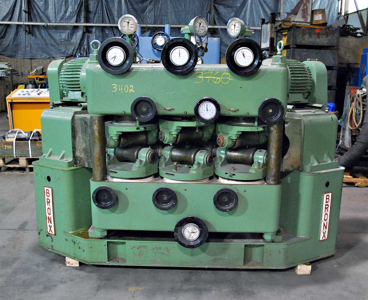 3" x .197" Bronx #6CR 4-1/2 BW straightener, #3402 - Image 9