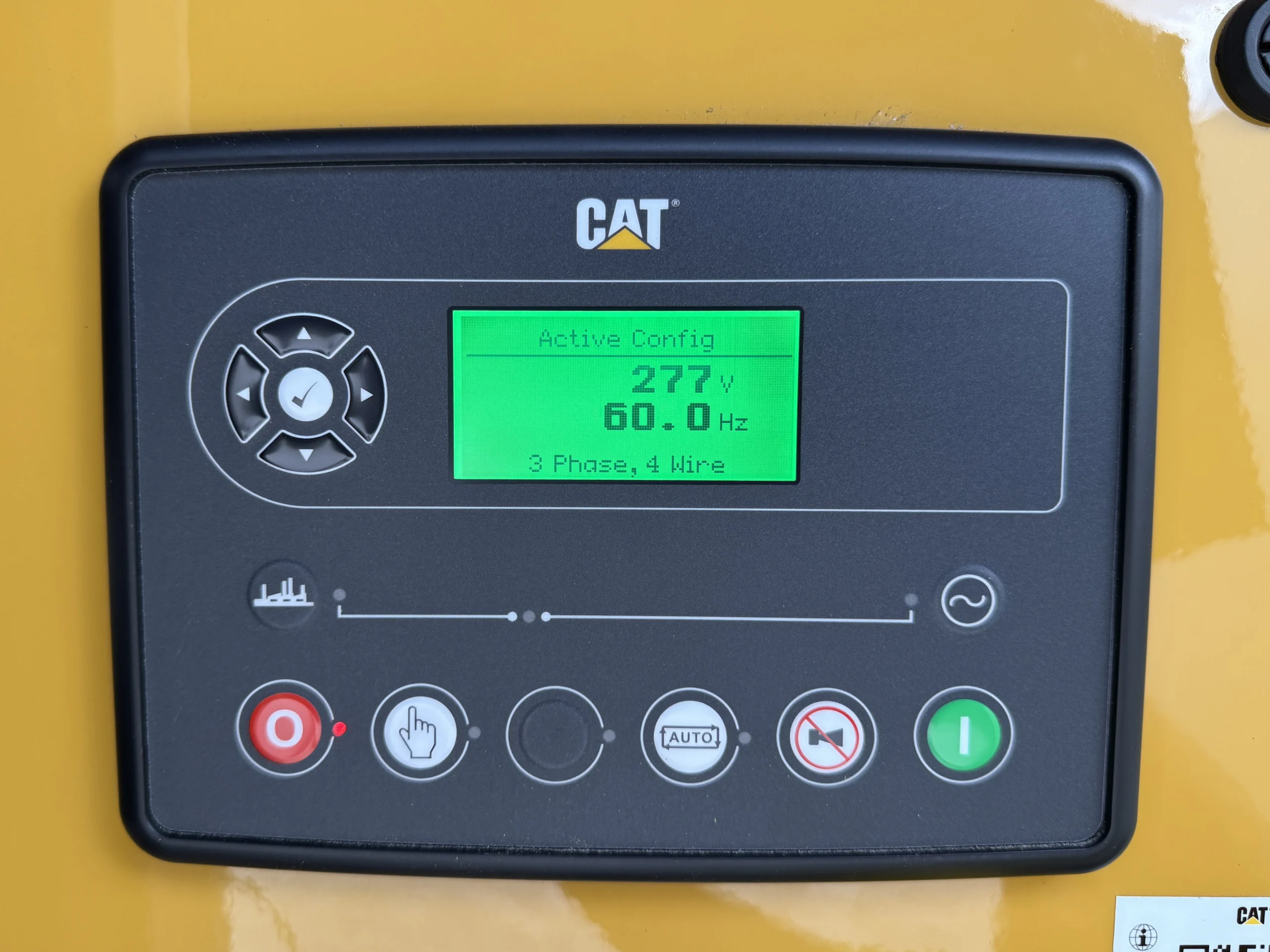 800 KW Caterpillar #D800-GC, diesel generator set, 480/277 Volts, 3-phase, 1214 HP, C27 engine, Tier 2, sound - Image 9