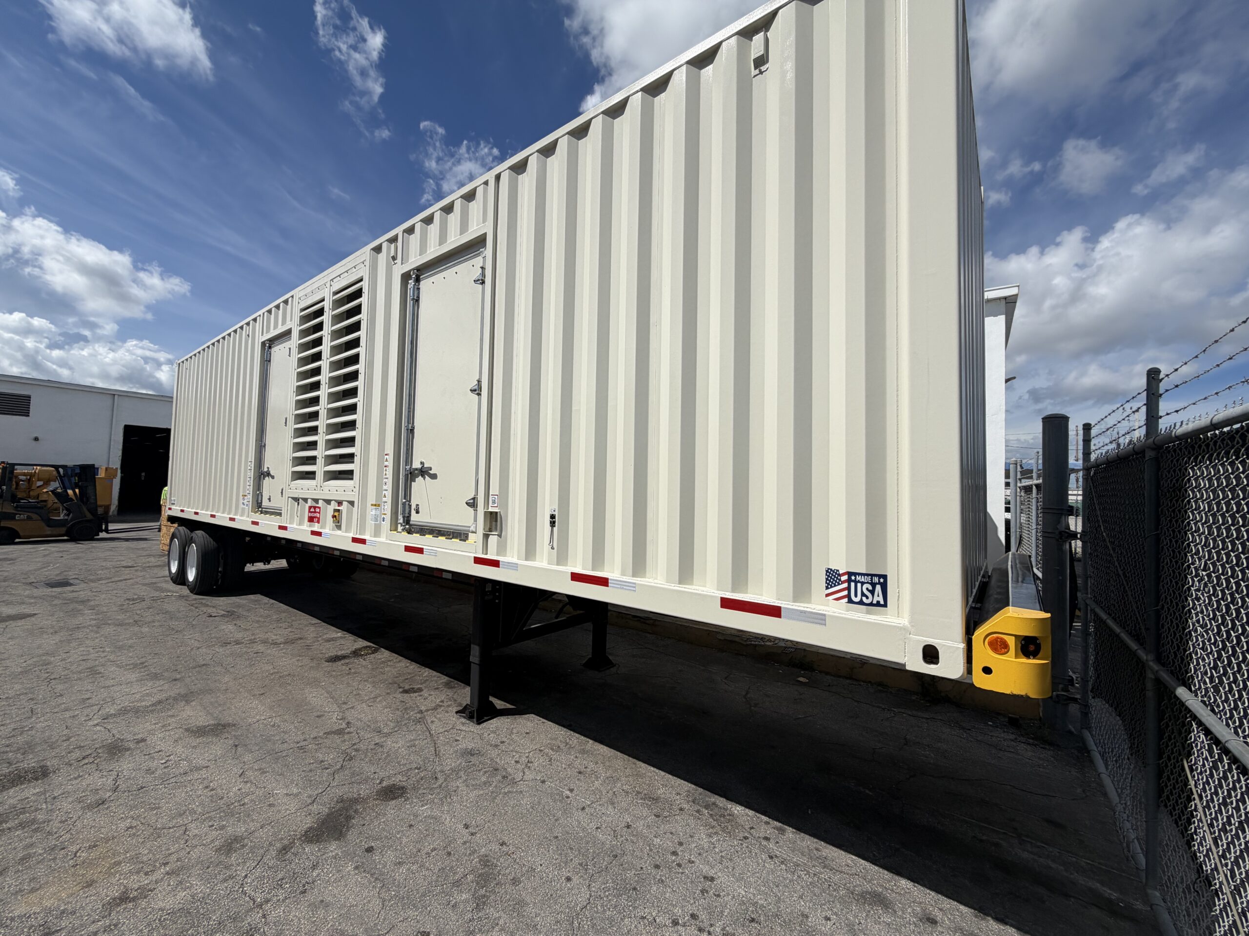 1500 KW Cummins #KTA50-G2, Diesel Power Module, 1800 RPM, 480 Volt, 2500 amp circuit breaker, Deep Sea 8610 - Image 2