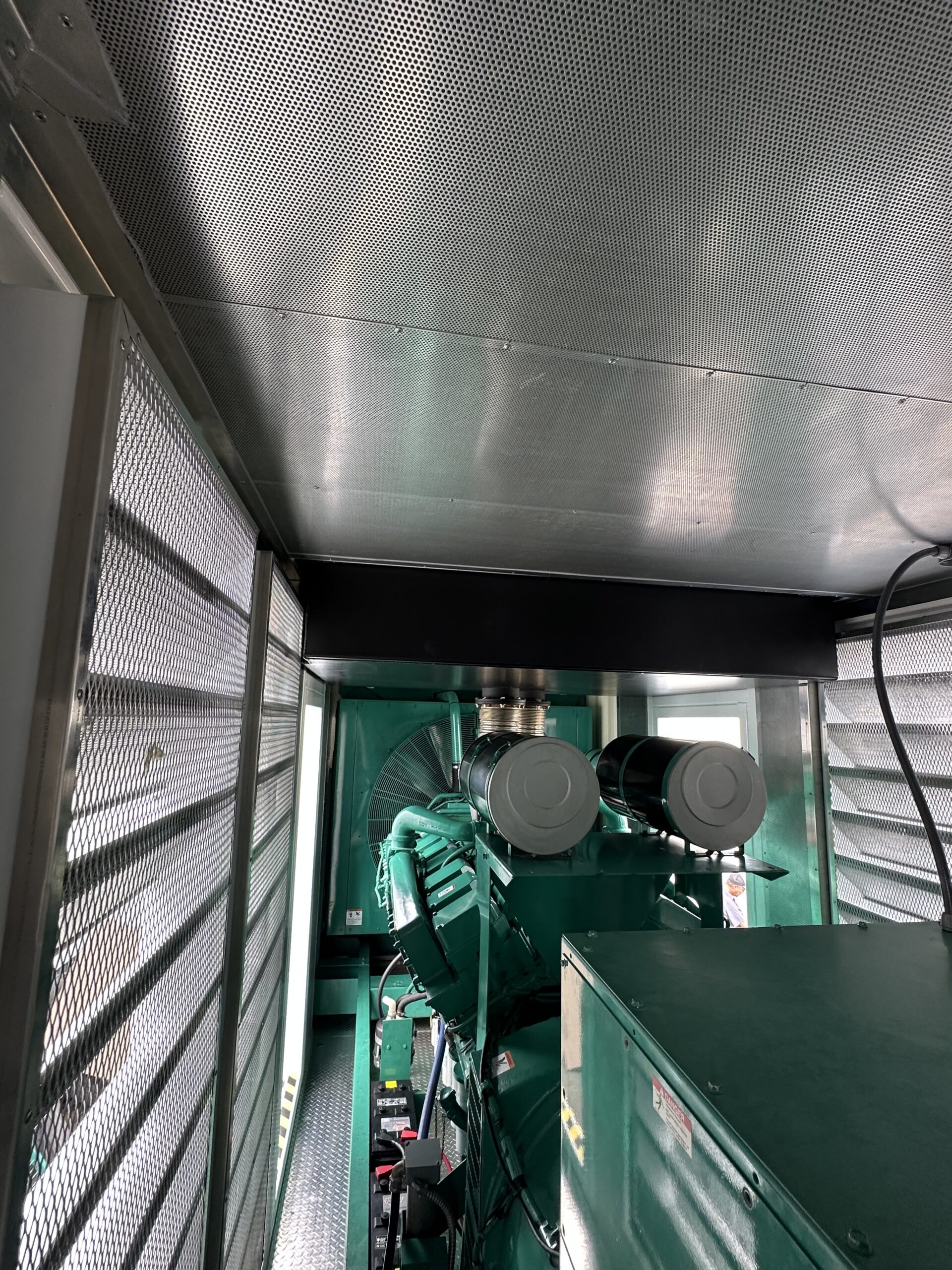1500 KW Cummins #KTA50-G2, Diesel Power Module, 1800 RPM, 480 Volt, 2500 amp circuit breaker, Deep Sea 8610 - Image 5