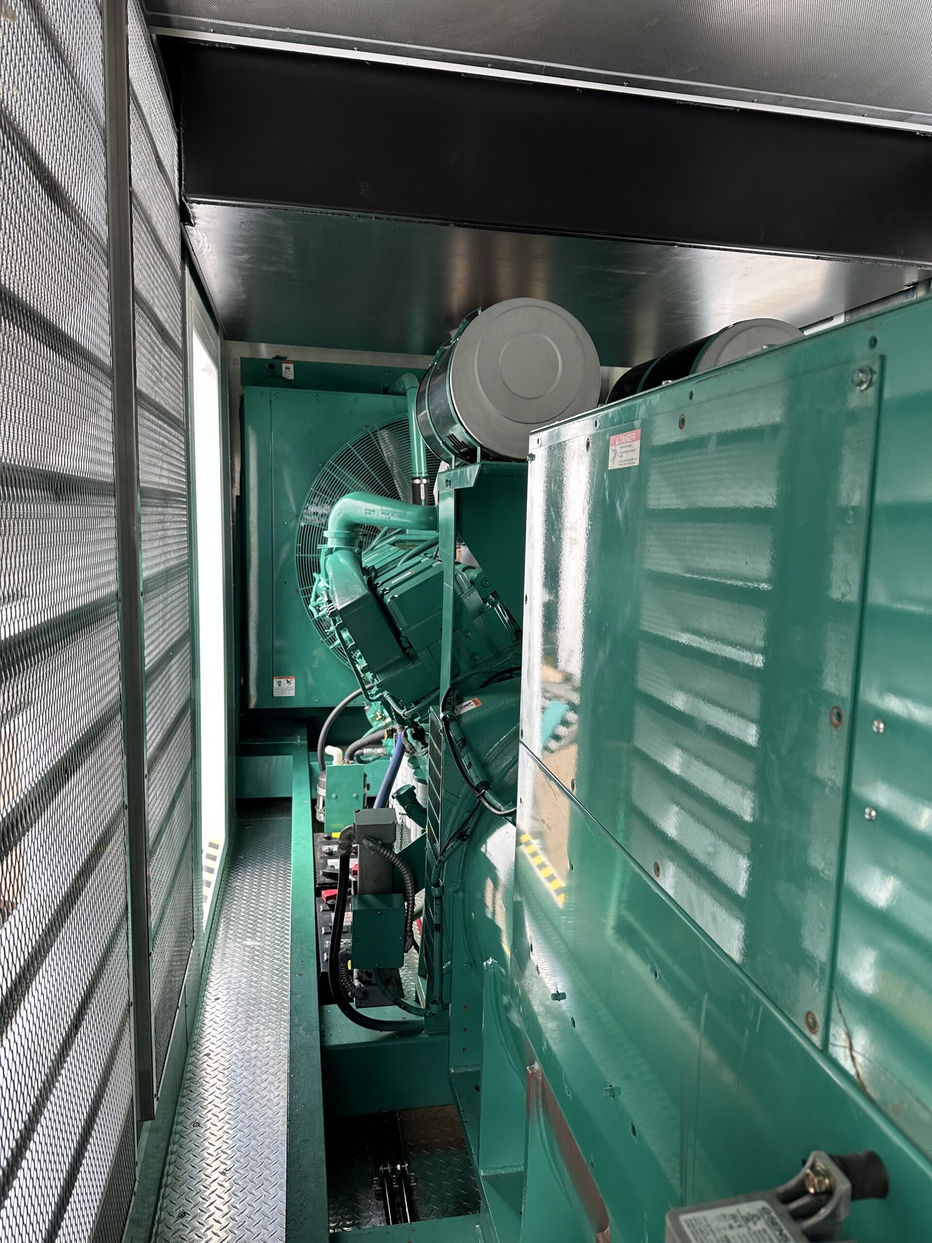1500 KW Cummins #KTA50-G2, Diesel Power Module, 1800 RPM, 480 Volt, 2500 amp circuit breaker, Deep Sea 8610 - Image 6