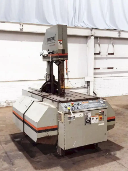 18" x 22" Marvel #Series-8-Mark-III, vertical band saw, 24" x 48" table, 18" throat, 1.25" x 184" blade, 5 - Image 1