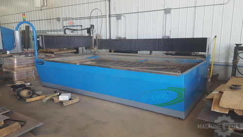 Techni #Intec-612, waterjet, PC based CNC, 66 HP, 66000 psi, 6' x12'cutting area, 2010 - Image 1