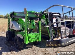 500 lb. Niftylift #SD64, articulating boom lift, 70' working height, 63' 6" platform height, 42' horizontal - Image 8