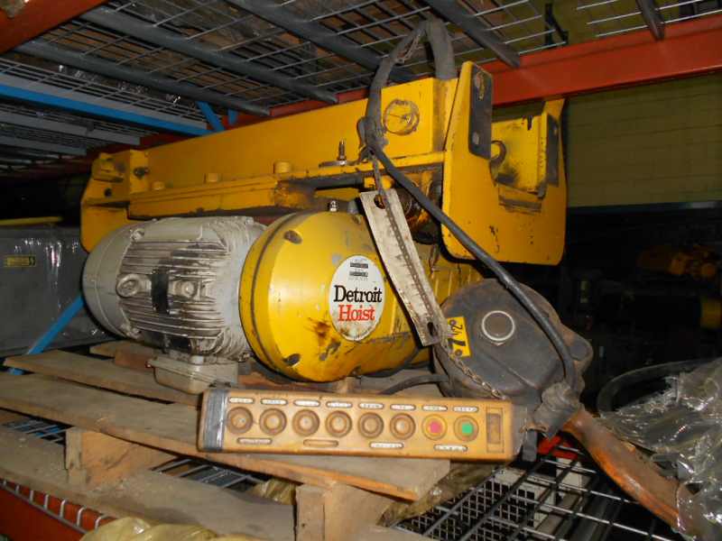 7.5 Ton, Detroit #M15XL7M50, hoist, pre-owned - Image 1