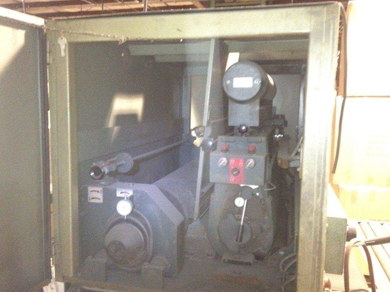 Grindingmaster #MCSBB-900, dual operation belt sander / brush deburrer, pneumatic tracking, 1996 - Image 2