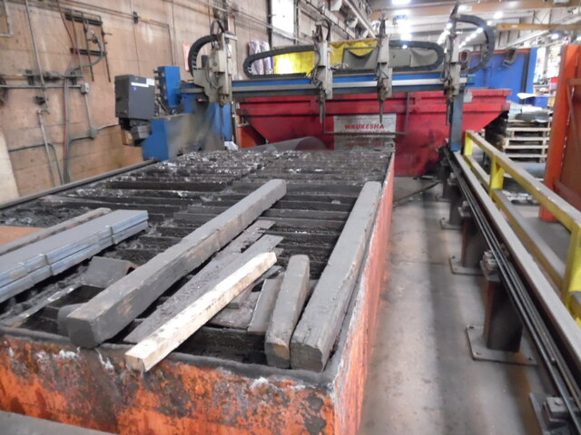 Messer #EdgeMate-EM100, oxygen cutting system, 9.6' x 13', Burny Phantom CNC, 2004 - Image 1