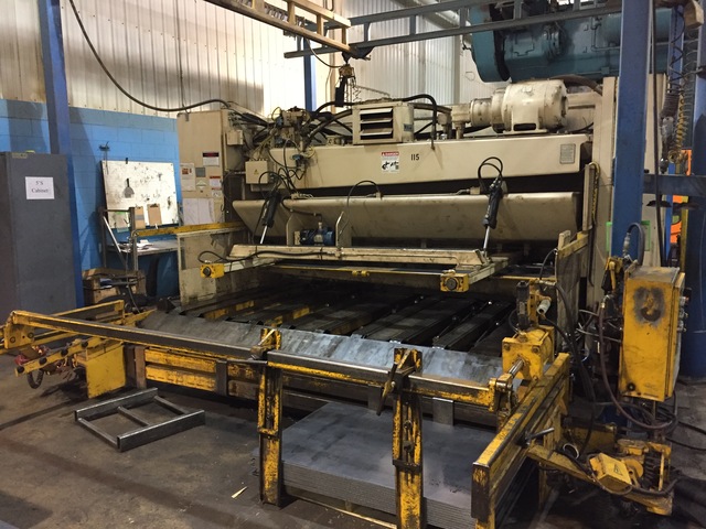 1/2" x 10' Cincinnati #5000FSU, hydraulic power squaring shear, 48" Back Gauge, 25 HP, 28-65 SPM, new HMI - Image 2