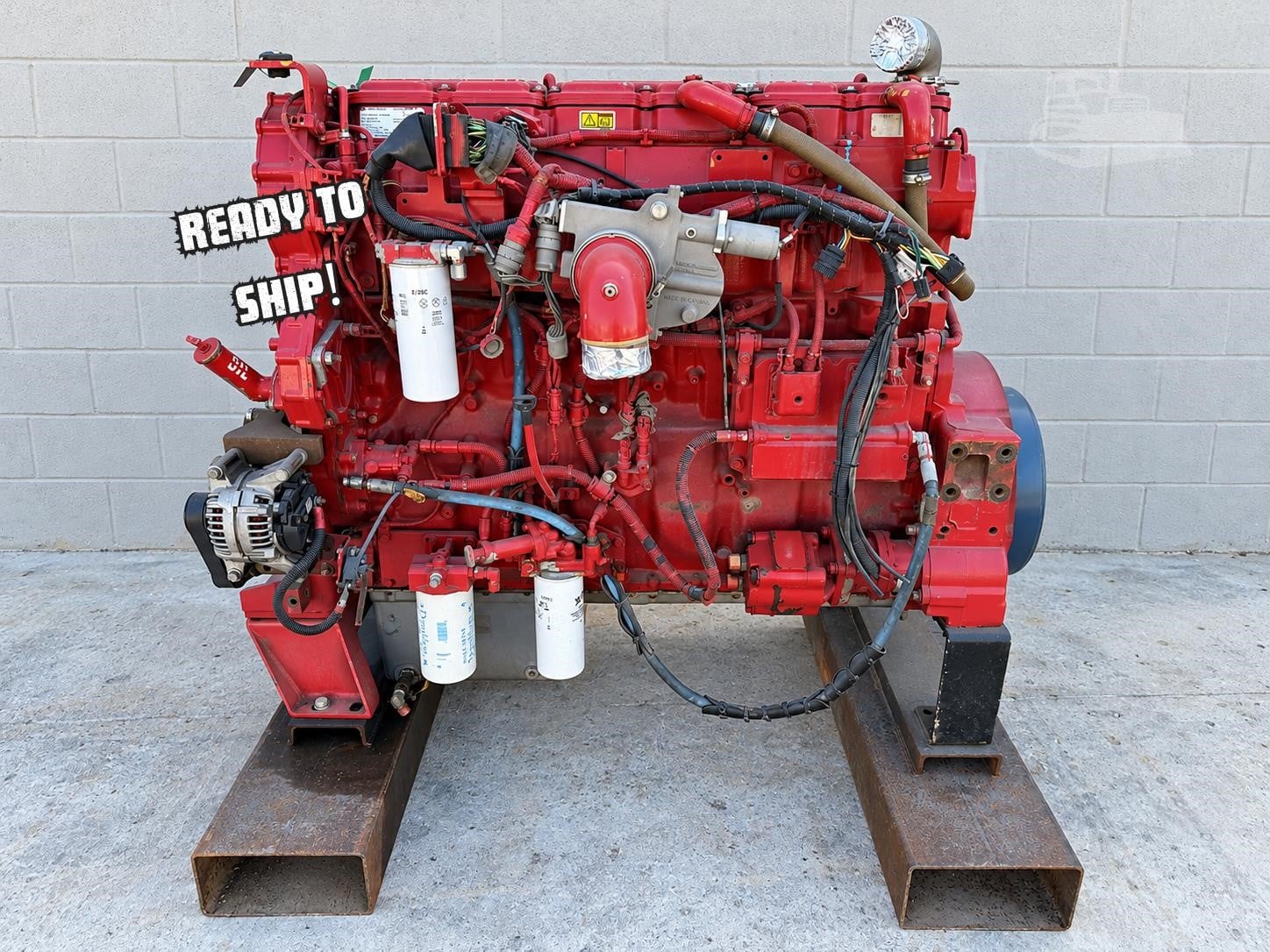 700 HP Caterpillar #C18, Diesel Engine, 2100 RPM, 309 hours - Image 1