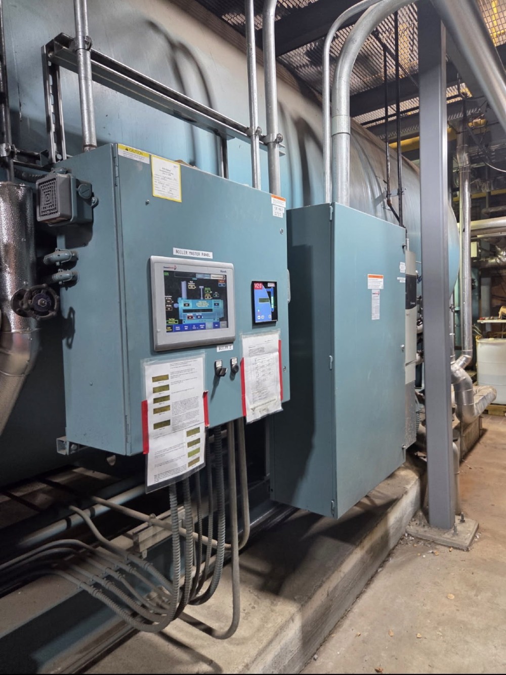 1500 HP Cleaver-Brooks #CBEX-2W-700-1500-150ST, packaged firetube steam boiler, 150 PSI, natural gas - Image 2