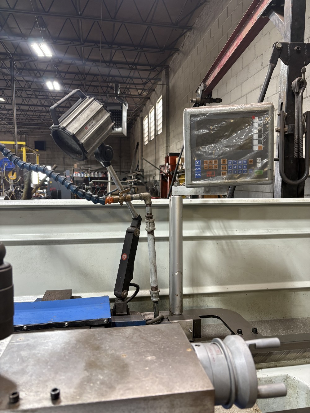 26" x 120" Knuth #Sinus-D-330/3000, engine lathe, 35" swing in gap, 17" swing over cross slide, 4.13" spindle - Image 6