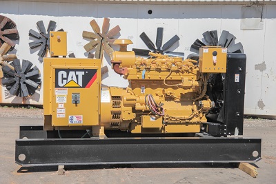 150 KW Caterpillar #3406NA, Nat gas, 1800 RPM,Kato A242570000,12 leads, 480 Volts - Image 1