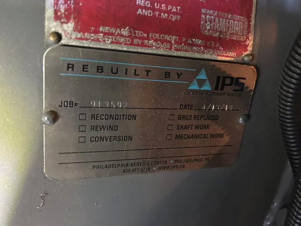 1500 KW Mitsubishi #S16R-PTA, diesel generator set, 1875 KVA, 460 Volts, 3 phase, 60 Hz, 2238 HP @ 1800 RPM - Image 5