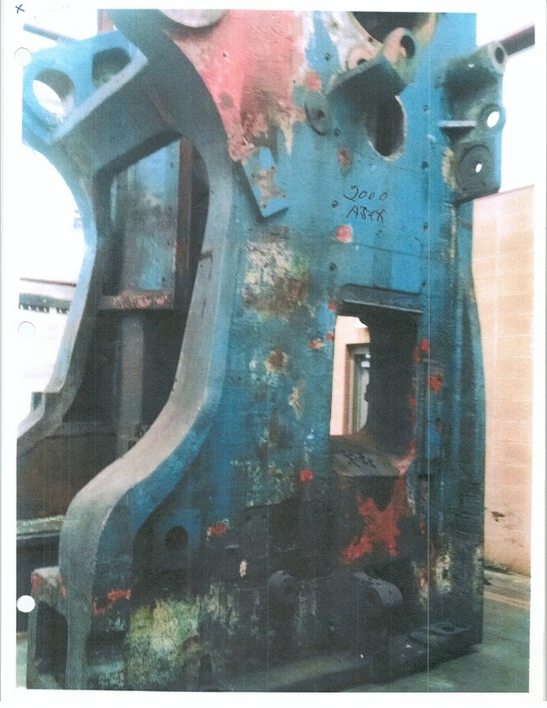2000 Ton, Ajax, 12" stroke, 39" Shut Height, 58 SPM, 150 HP, 1975 - Image 2