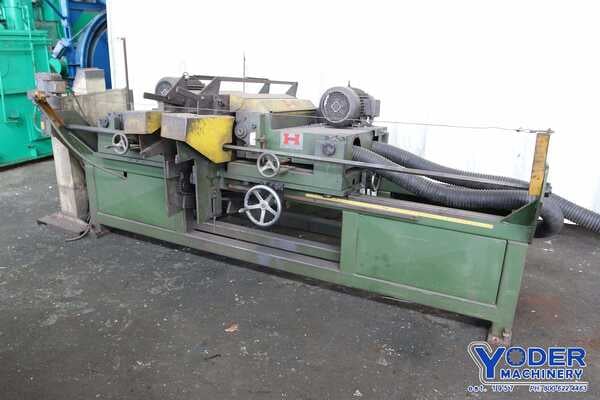 Haven #960-A, 96" double end tube brush deburrer, serial #5995, #68044 - Image 1