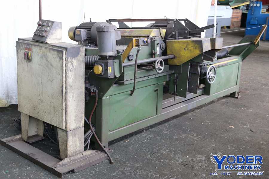 Haven #960-A, 96" double end tube brush deburrer, serial #5995, #68044 - Image 3