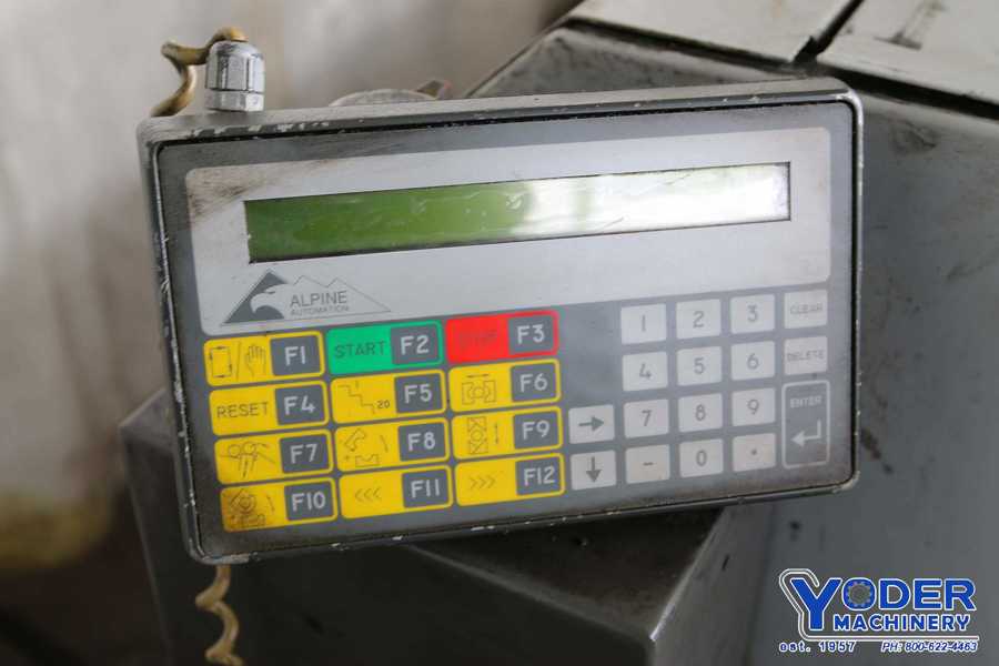 Alpine #542S45L2A, tornado bar loader / feeder, GE Fanuc PLC, #69122 - Image 5