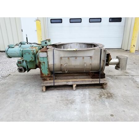 Acrison #BDF-3-1/2, Stainless Steel bin discharger volumetric feeder, tandem agitators, 1 HP, #15418 - Image 3