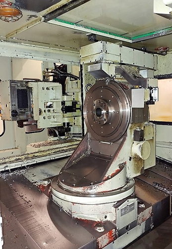 Mitsui-Seiki #HU40T, 5-Axis, 24" X, 22" Y, 28" Z, 60 APC, 240 automatic tool changer, 15000 RPM,F15M, 2004 - Image 3