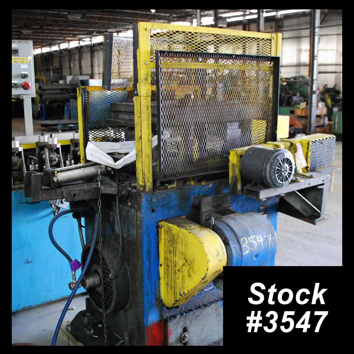 18 Ton, Michigan Roll Form #CO-200-4P, 4-post cut-off press, 3 stroke, #3547 - Image 1