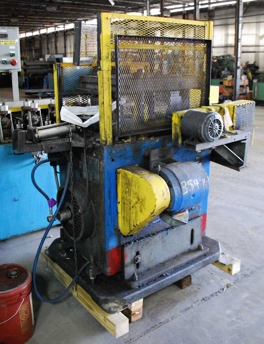 18 Ton, Michigan Roll Form #CO-200-4P, 4-post cut-off press, 3 stroke, #3547 - Image 6