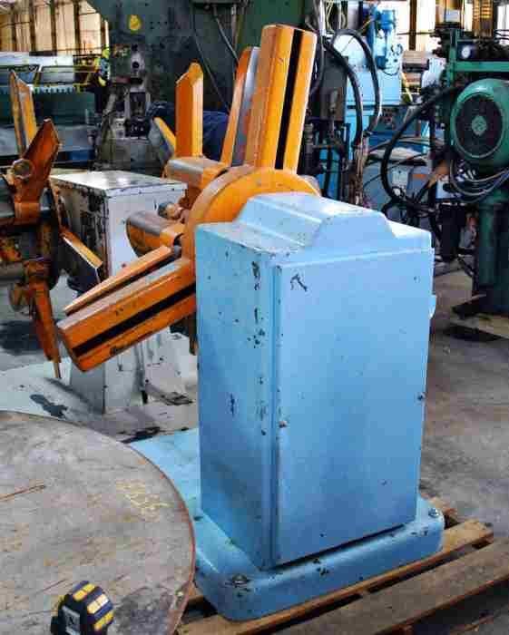 2500 lb. American Steel Line #60, uncoiler, 16" wide, 48" outside dimensions, 16"-20" ID, #3585 - Image 3