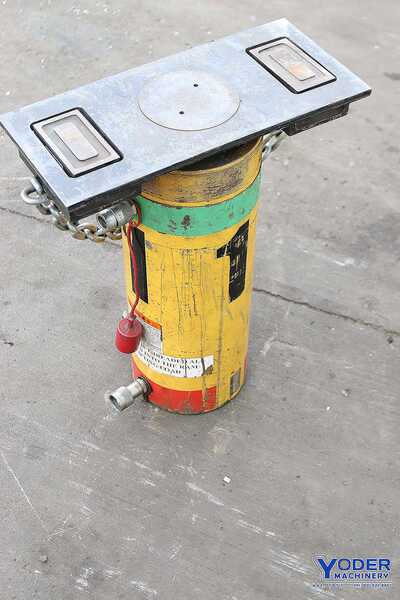 Hydraulic jack, Enerpac #RR150, 150 ton capacity, 13.1102 stroke, #70191 - Image 7