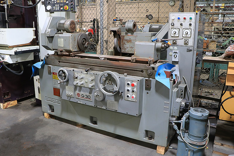 11.8" x 24" Shigiya #GUA-30.60, outside dimension grinder, automatic infeed, plunge, spkt timer, 1985, #154751 - Image 2