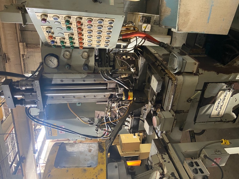 2 Ton x 24" stroke, Astro #AVB-24-2-70, vertical hydraulic broach, prog.controller, #14669 - Image 4