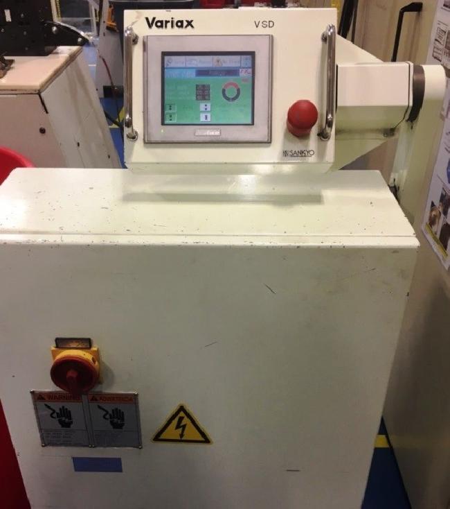 45 Ton, Aida #LINX-400L, straight side double crank press, 35mm stroke, 250mm Shut Height, air clutch & - Image 6