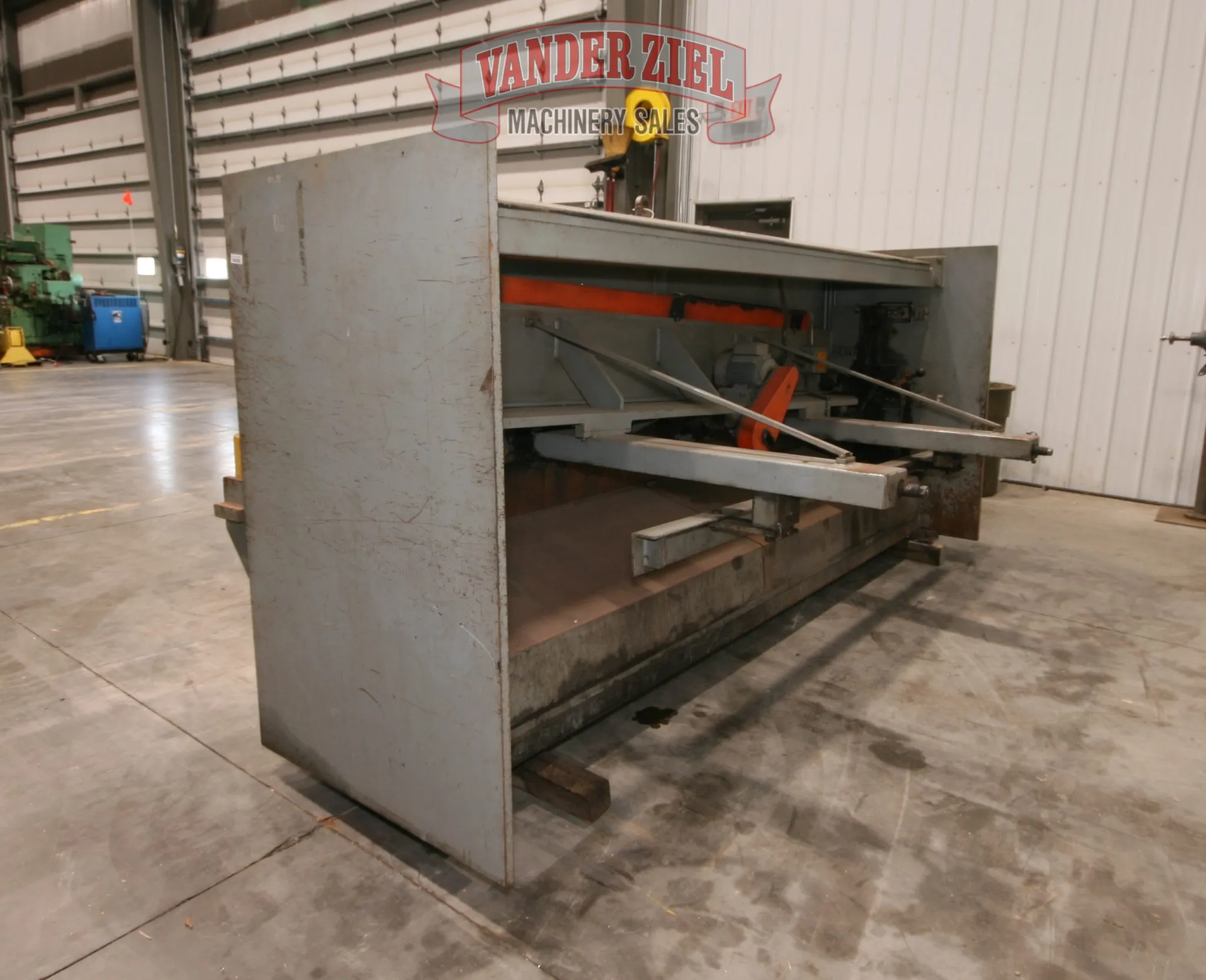1/4" x 10' Atlantic #HDE, shear, 40" sq arm, hold downs, 15 HP, 10-25 SPM, #13434 - Image 3