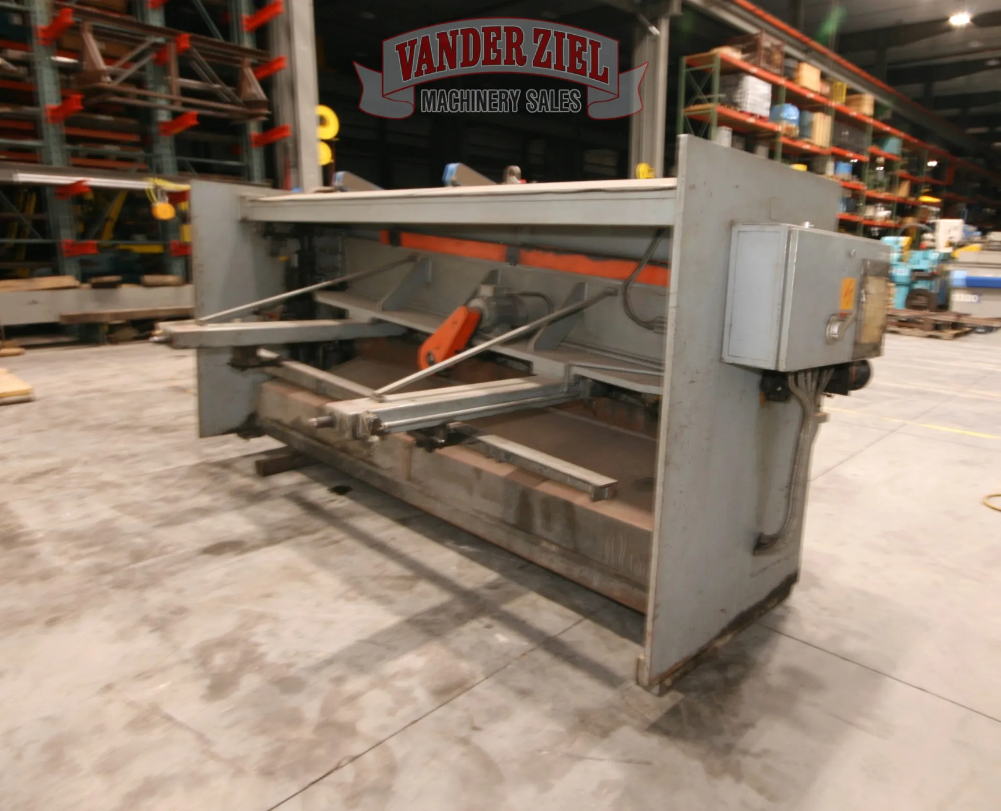 1/4" x 10' Atlantic #HDE, shear, 40" sq arm, hold downs, 15 HP, 10-25 SPM, #13434 - Image 5