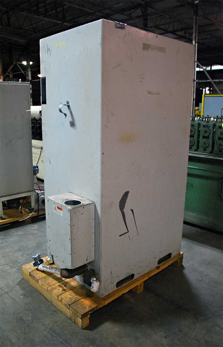 100 KW Ajax Tocco #100-3/10T-08H, annealer, 2" W x 36" L, Encur exchangers, 2006, #3456 - Image 4