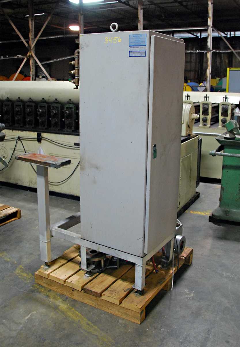100 KW Ajax Tocco #100-3/10T-08H, annealer, 2" W x 36" L, Encur exchangers, 2006, #3456 - Image 8
