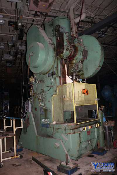 250 Ton, Niagara #M250, OBI press, 8" stroke, 22-1/2" Shut Height, air clutch, 35 SPM, #70534 - Image 6