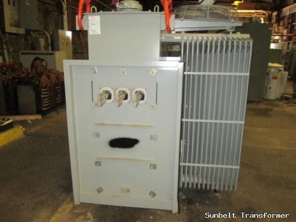 1000/1150 KVA 13800 Delta Primary, 220 Delta Secondary, Cooper - Image 2