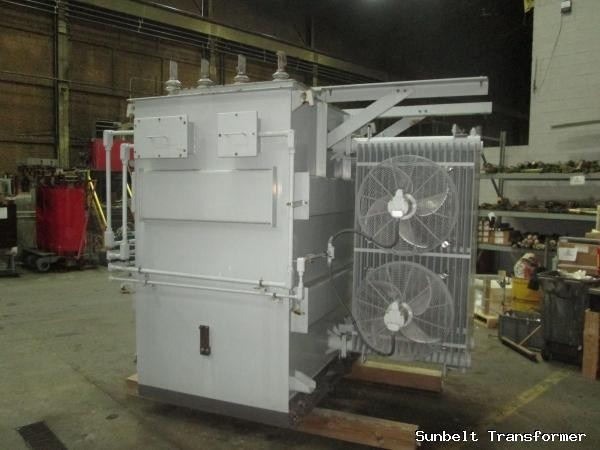 3750/4688 KVA 13090 Delta Primary, 4160Y/2400 Secondary, General Electric Prolec - Image 2