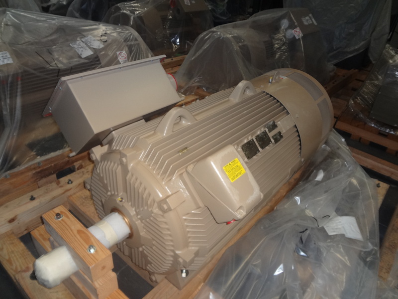 400 HP 1200 RPM General Electric, Frame 5010/5011LB, TEFC, BB, new, 460 Volts - Image 3