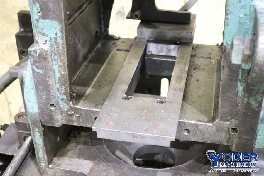 18 Ton, Tishken #COT-6 Cutomatic cut off press, 2 stroke, air clutch, 4-post, 1978, #70959 - Image 7