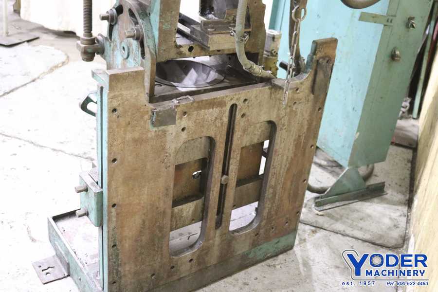18 Ton, Tishken #COT-6 Cutomatic cut off press, 2 stroke, air clutch, 4-post, 1978, #70959 - Image 10