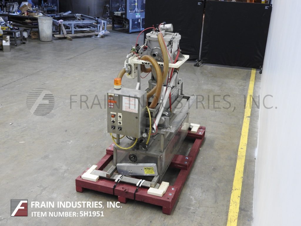 Vac-U-Max #MDL105017.01, vacuum transfer system with topping appl, auto/hand switchto vacuum system - Image 3