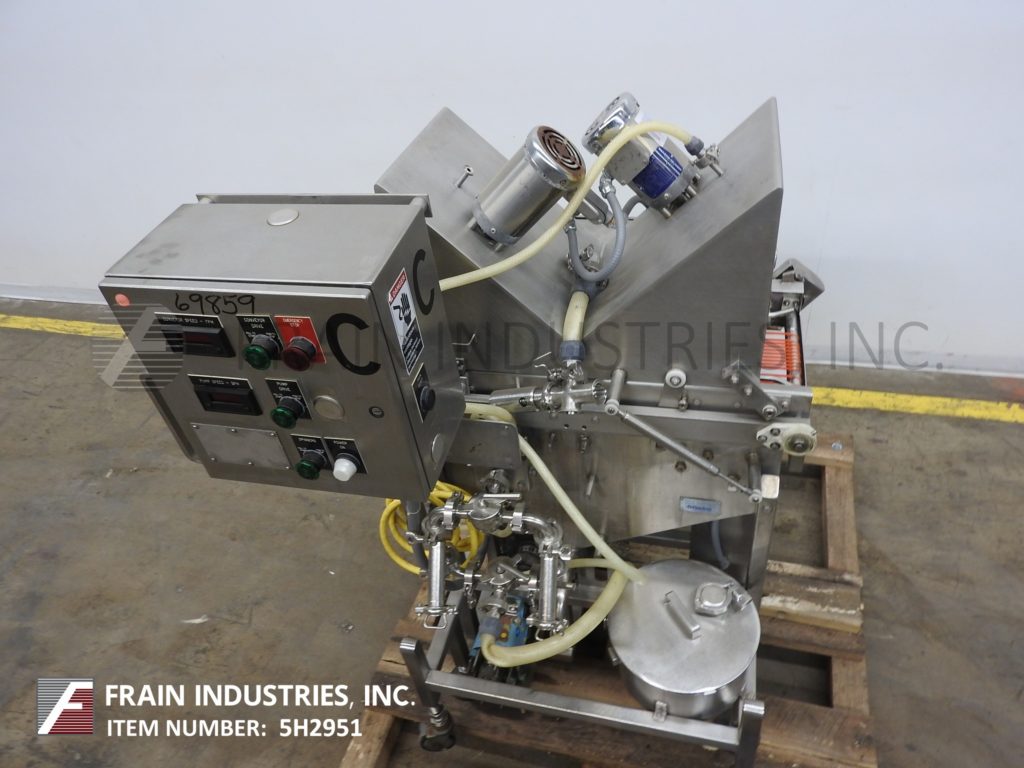 Peerless #SS123COS, Stainless Steel, spin disc coating system, rated up to 45 feet per minute - Image 2