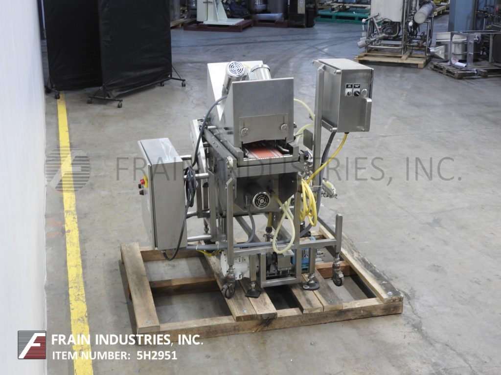 Peerless #SS123COS, Stainless Steel, spin disc coating system, rated up to 45 feet per minute - Image 4