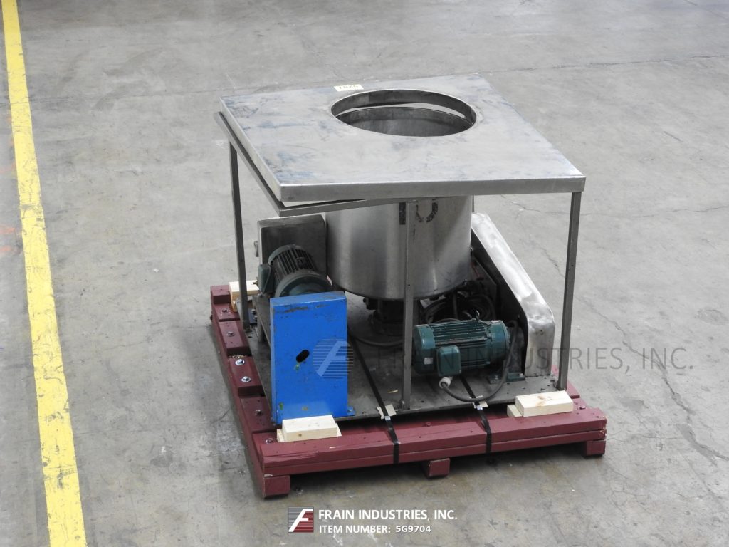 Peters, cream hopper, 35 gallon Stainless Steel storage tank / hopper with rotating sweep and paddle agitation - Image 4