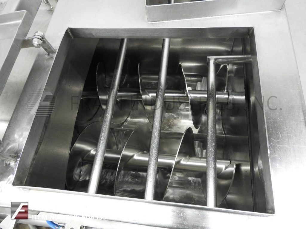 Koss Industrial #M-T15-1500, Batch Cooking System, twin screw, 316 Stainless Steel, direct steam - Image 2