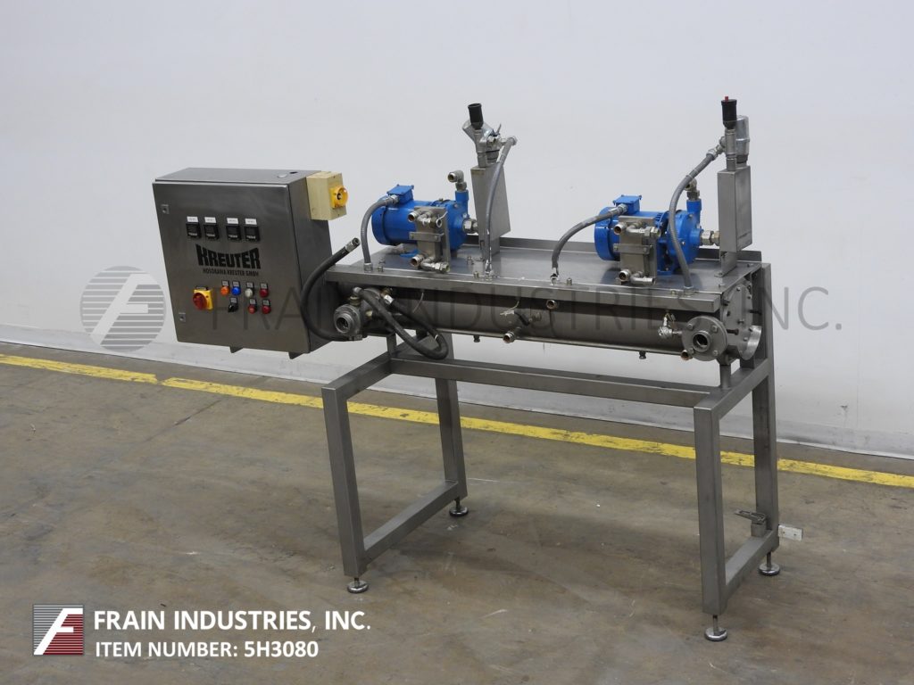 Kreuter #CC, (2) zone compound conditioned & tempering unit with heat exchanger, heating & cooling - Image 1