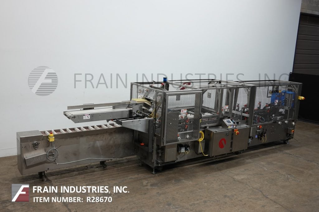 Adco #15DBC105WD, automatic, horizontal, continuous motion, all Stainless Steel, wipe down, hot glue - Image 1