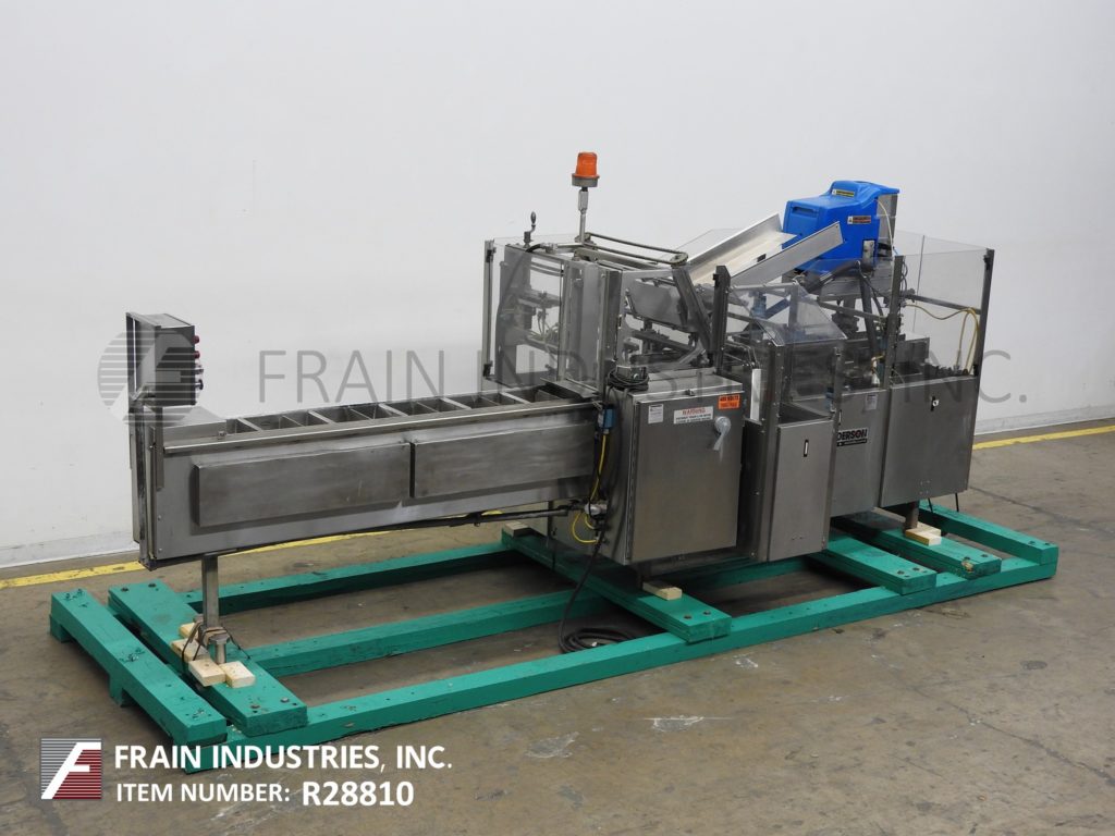 APV Anderson #952, automatic, intermittent motion, Stainless Steel, automatic load cartoner, 10-50 cartons - Image 1